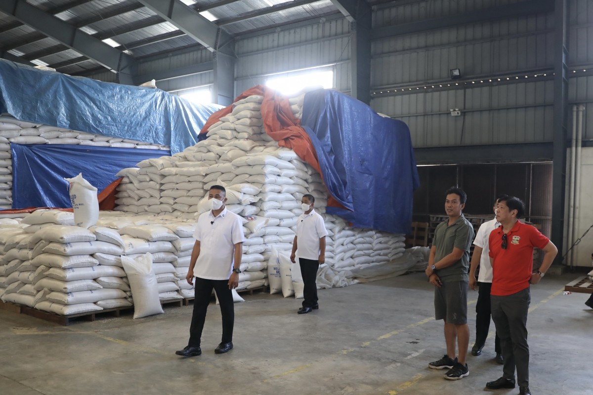 Pia Pbbm Inspects Valenzuela Nfa Warehouse To Ensure P Per Kilo Of