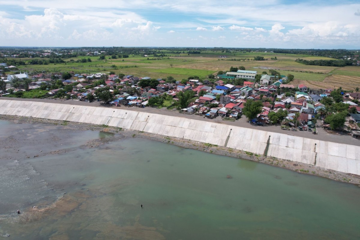 PIA DPWH completes P M flood mitigation projects along Peñaranda River