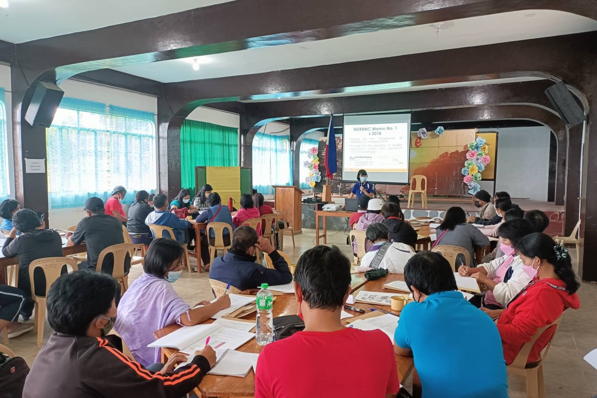 PIA - 37 Besao brgy, school officials undergo CBDRRM training