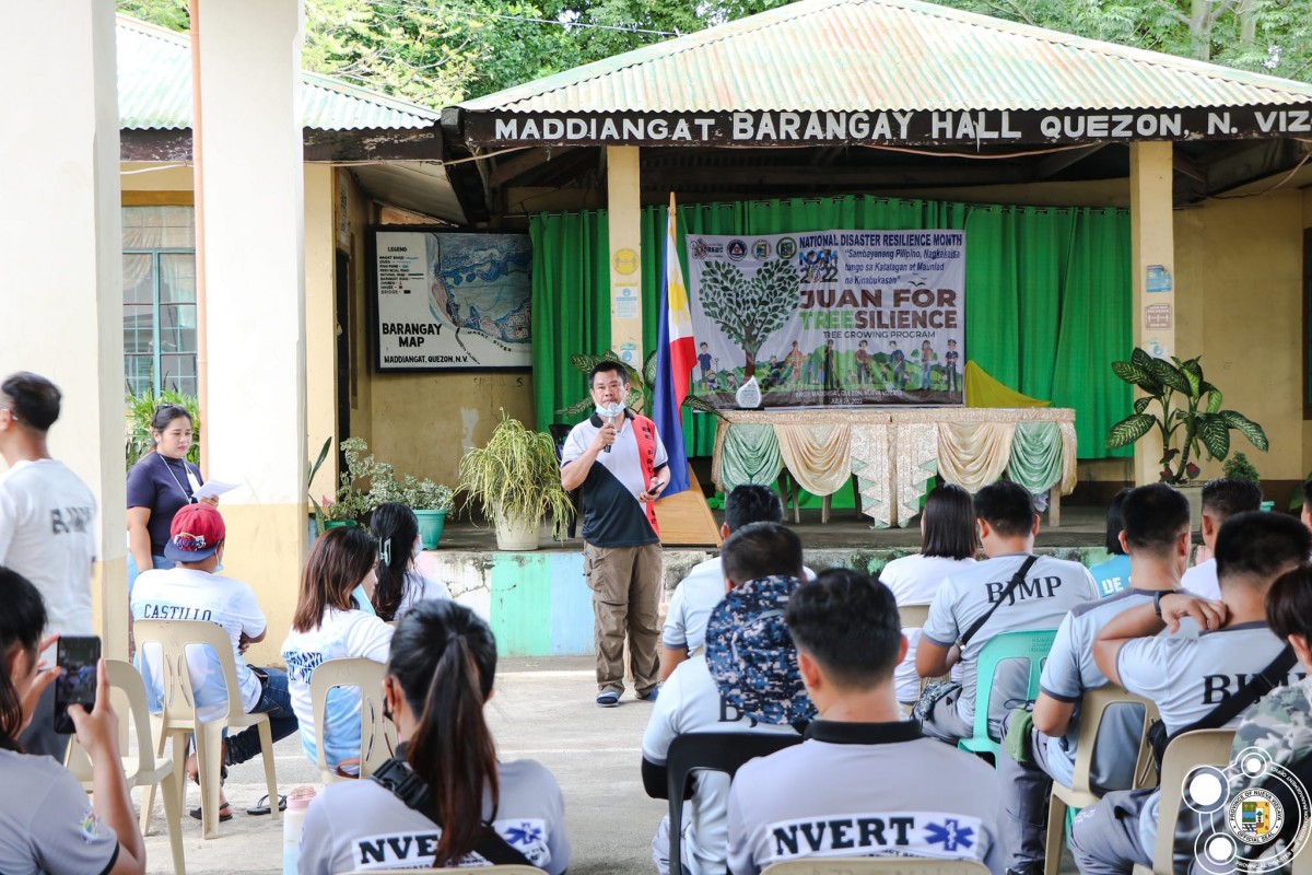 PIA - OCD leads tree planting in Nueva Vizcaya