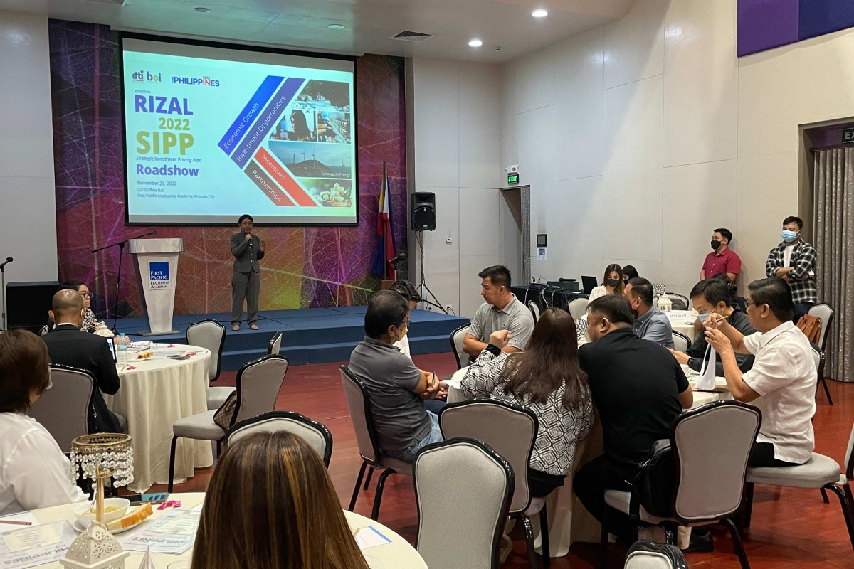 PIA - DTI, BOI Strategic Investment Priority Plan Roadshow heads to Rizal