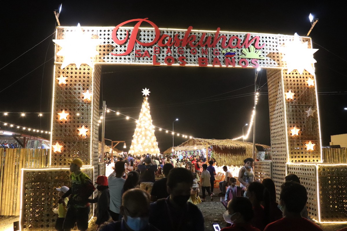 PIA Christmas village sa Los Baños, may temang Paskong Pinoy