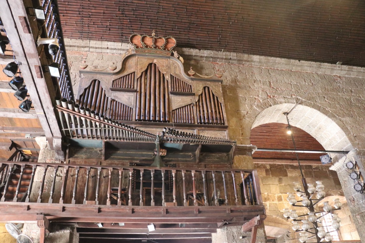 Bamboo pipe outlet organ