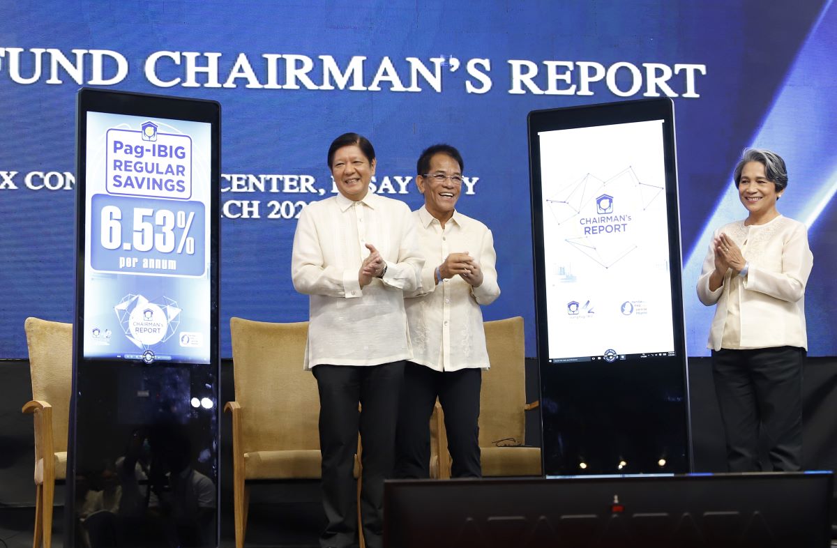 President Marcos graces the Pag-IBIG Fund Chairman’s Report