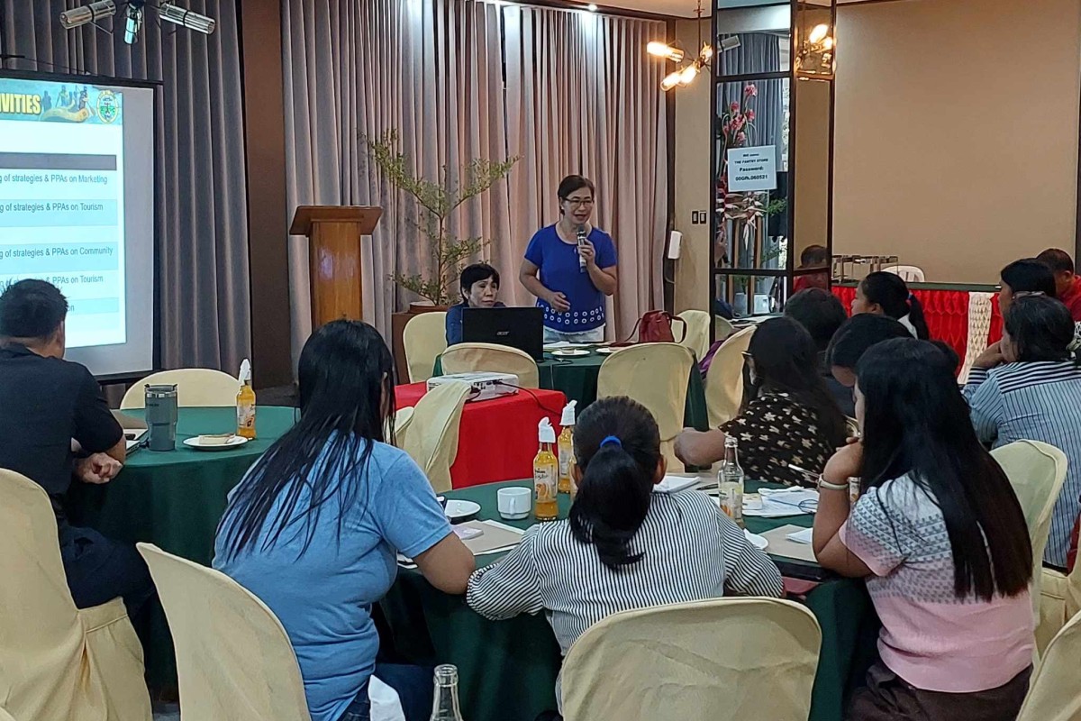 PIA - DOT,Tabuk City LGU hold workshop for tourism dev’t. plan