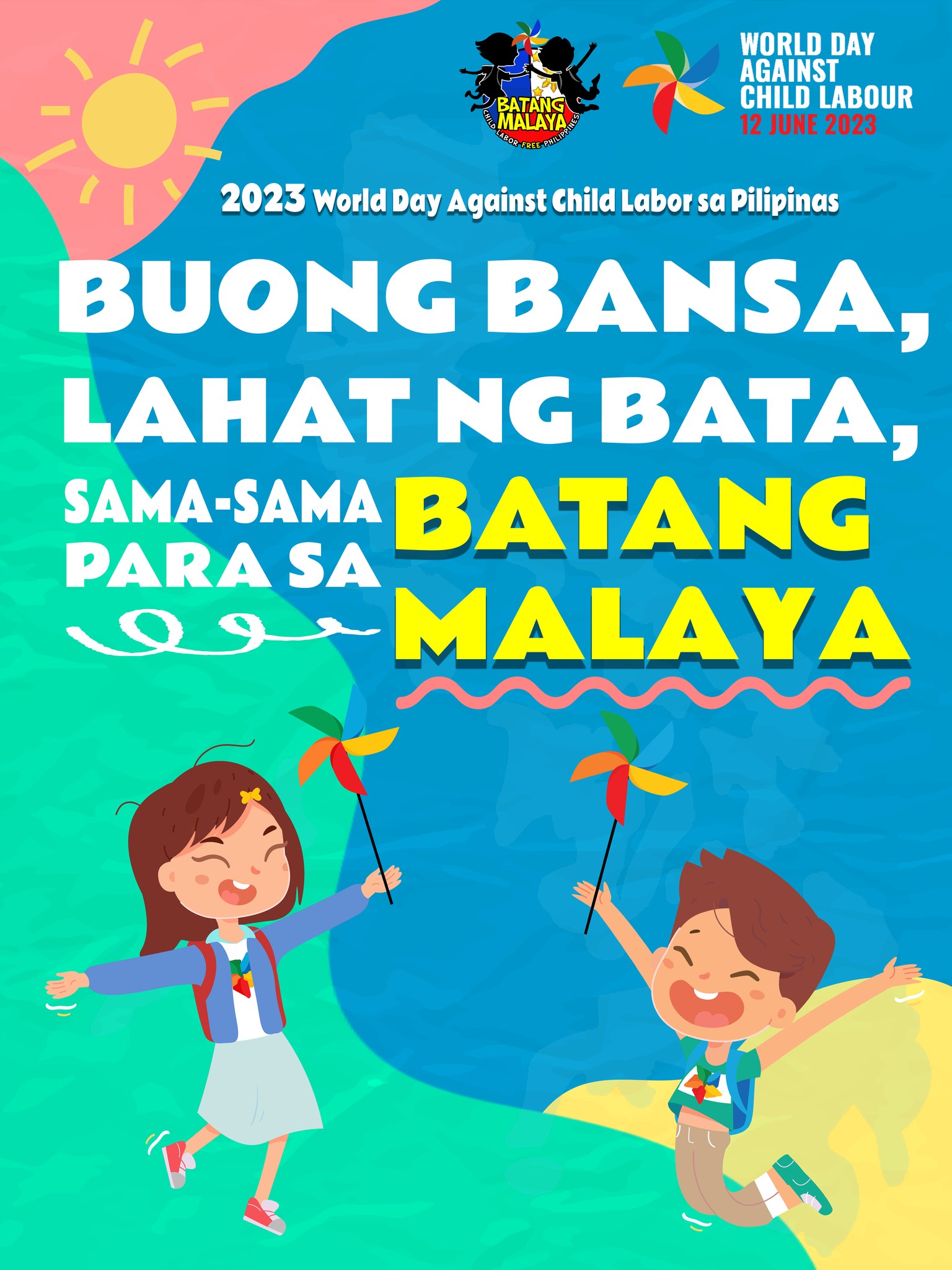 Buong bansa, lahat ng bata, sama-sama para sa #BatangMalaya