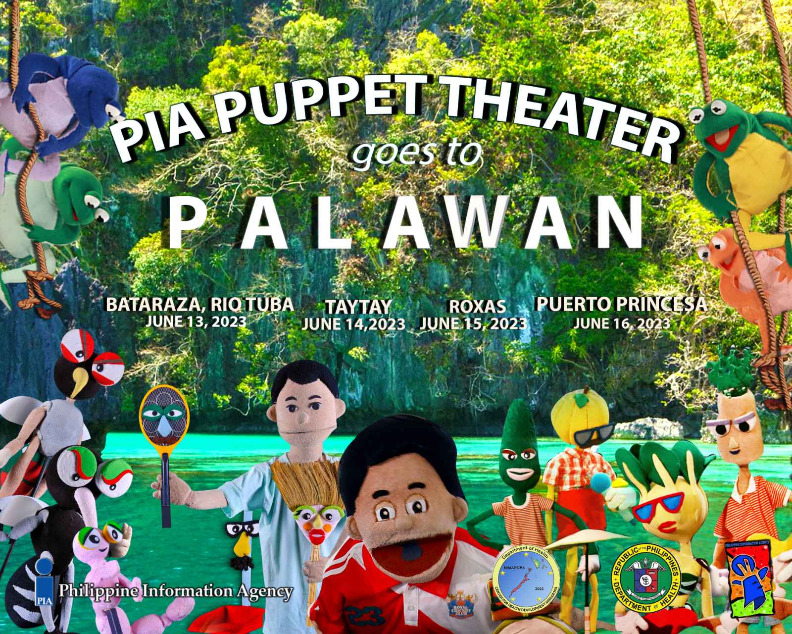PIA Puppet Theater goes to Palawan