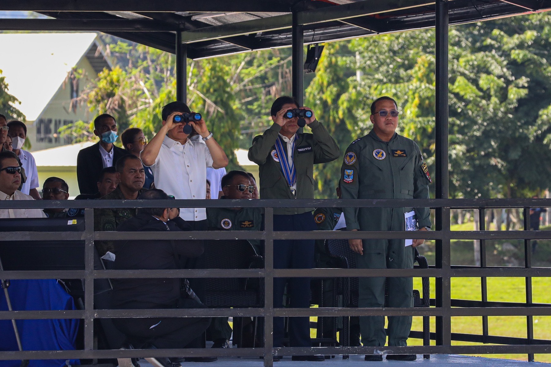 PBBM witnesses the Philippine Air Force’s capability demonstration